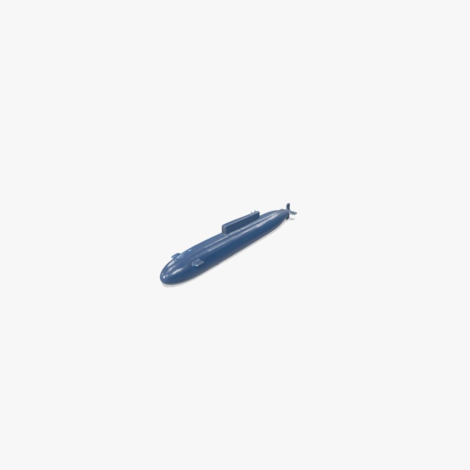 Stealth Black Submarine model pack